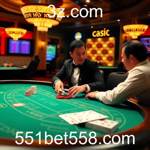 A Emoção do Cassino ao Vivo no 551bet5